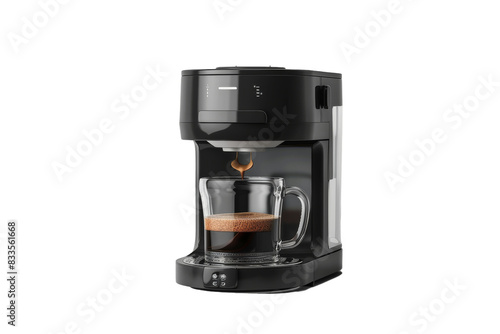 Drip Coffee Maker Isolated on Transparent Background