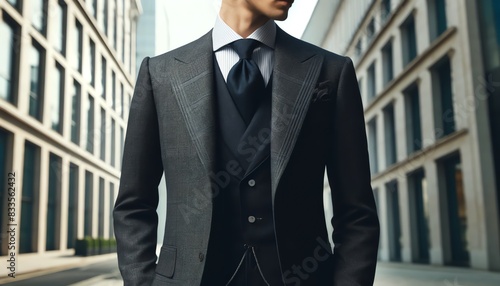 A Man wearing formal clothing style photo