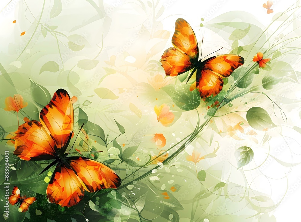 Two butterflies Two butterflies