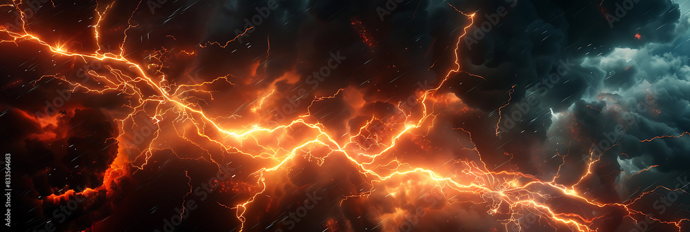 Lightning is a natural phenomenon that is dangerous but also beautiful Lightning is a natural phenomenon that is dangerous but also beautiful