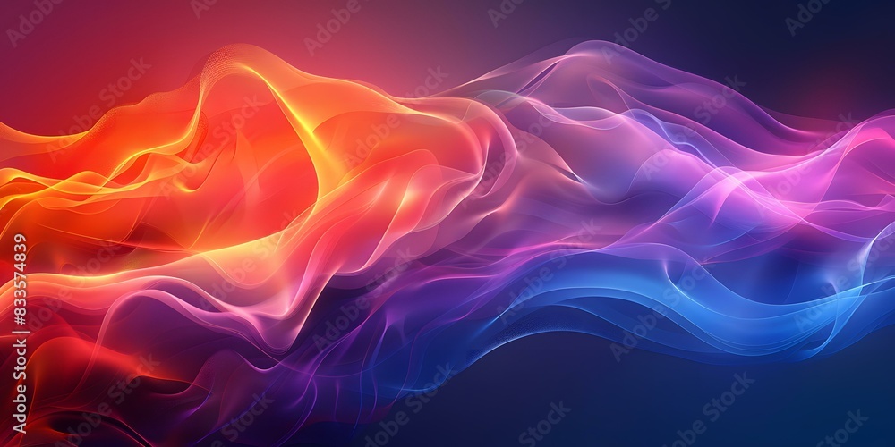 Obraz premium Colorful Flames