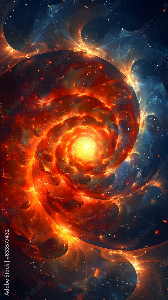Obraz premium Nebula Vortex