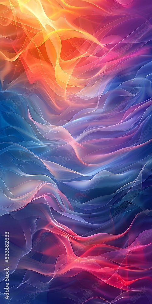 Fototapeta premium Colorful Waves