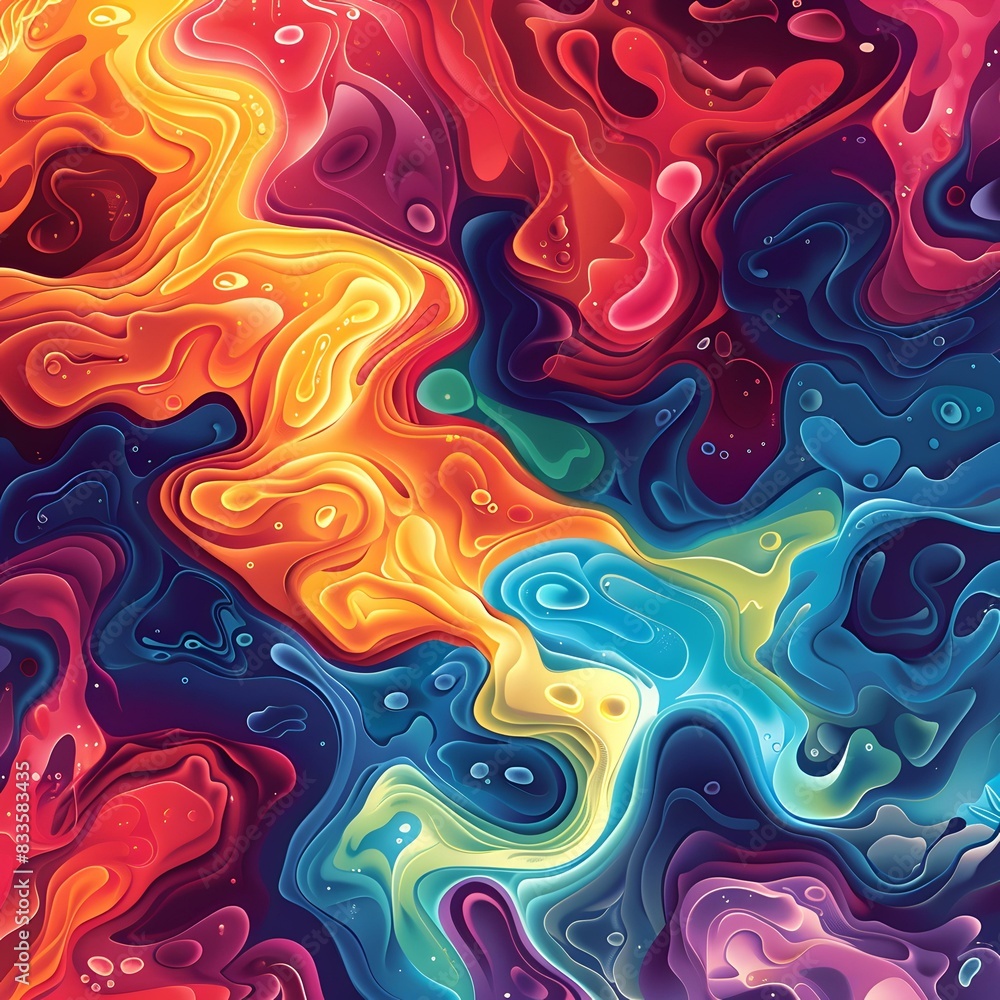 Colorful liquid background Colorful liquid background