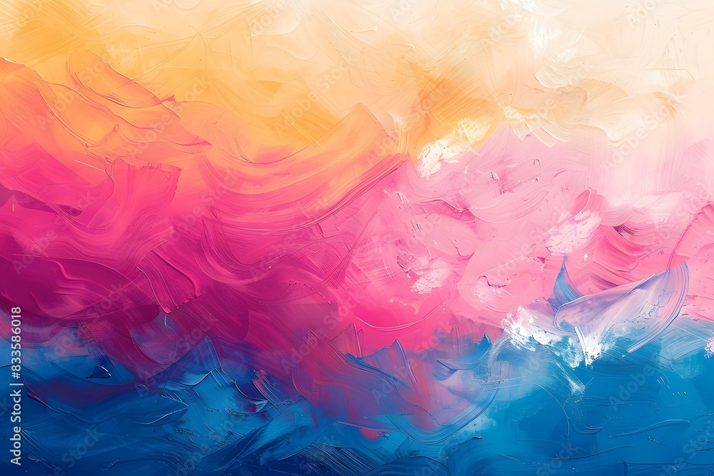 Colorful abstract painting Colorful abstract painting