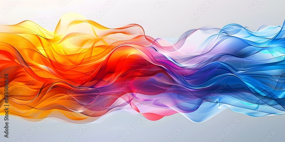 Wavy Multicolor Gradient Wavy Multicolor Gradient