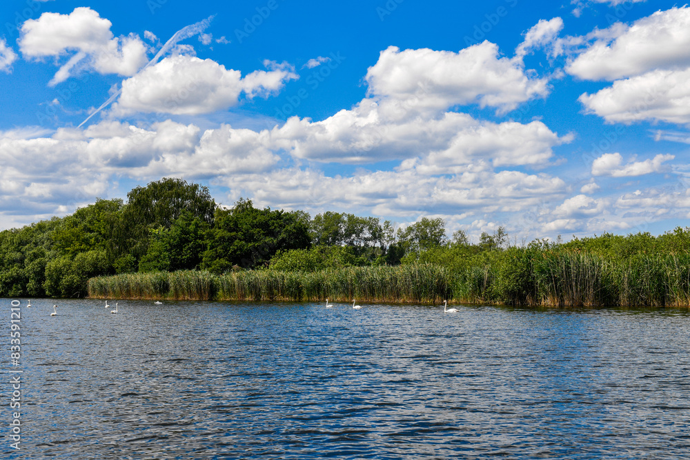 Seenlandschaft - Havel bei Deetz - Land Brandenburg Seenlandschaft - Havel bei Deetz - Land Brandenburg