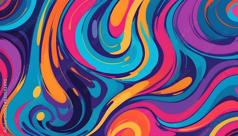 abstract colorful background with circles abstract colorful background with circles