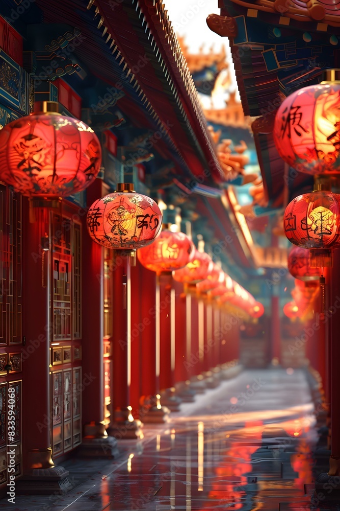 Chinese New Year lanterns Chinese New Year lanterns