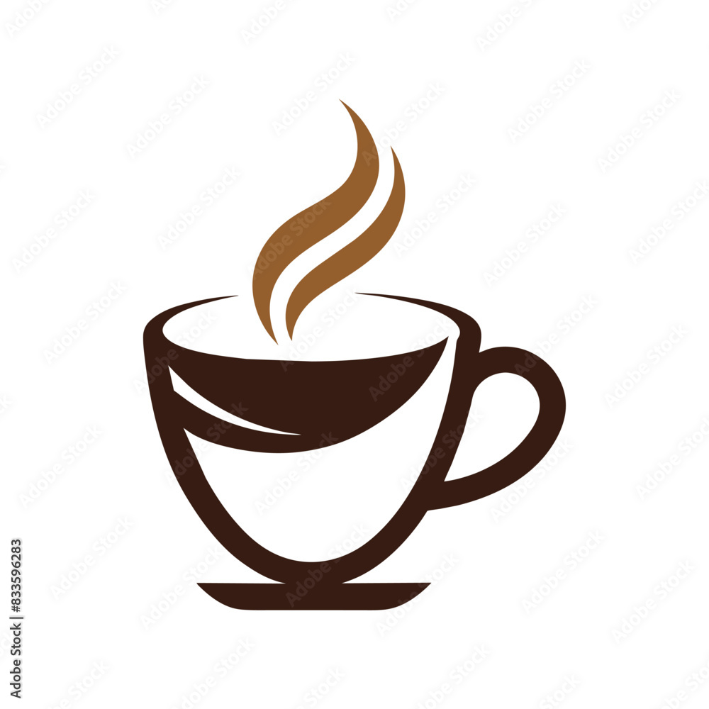 Coffee Cup logo icon vector art Illustration Coffee Cup logo icon vector art Illustration