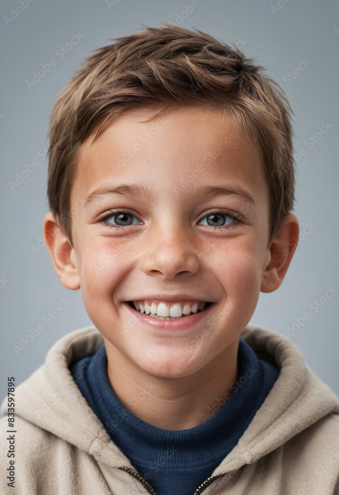 portrait view of a regular happy smiling Antarctic boy , ultra realistic, candid, social media, avatar image, plain solid background portrait view of a regular happy smiling Antarctic boy , ultra realistic, candid, social media, avatar image, plain solid background