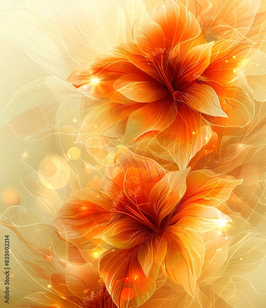 Orange flowers Orange flowers