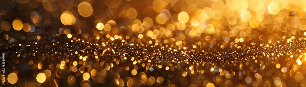 Elegant Abstract background with warm golden bokeh lights. Elegant Abstract background with warm golden bokeh lights.