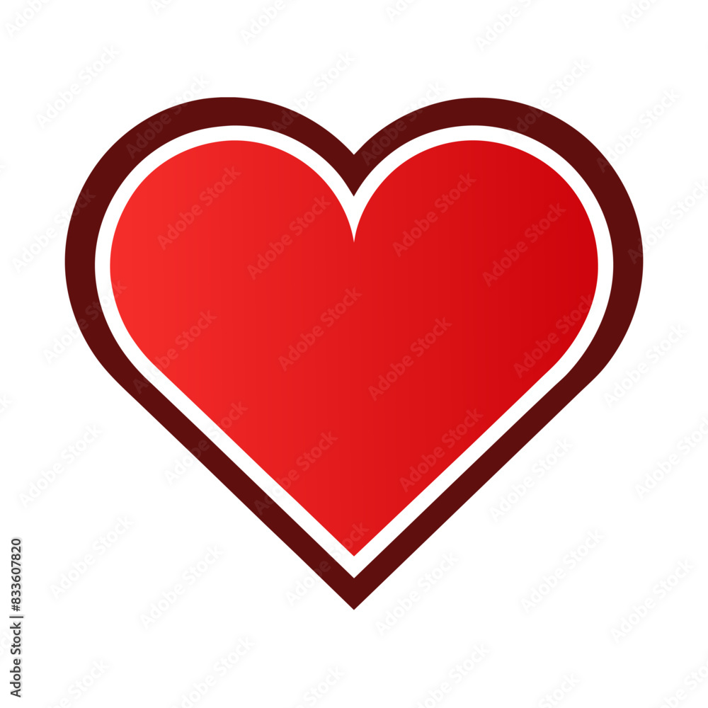Red Heart Icon Bold and Simple Love Symbol Vector perfect for romantic design and projects Red Heart Icon Bold and Simple Love Symbol Vector perfect for romantic design and projects