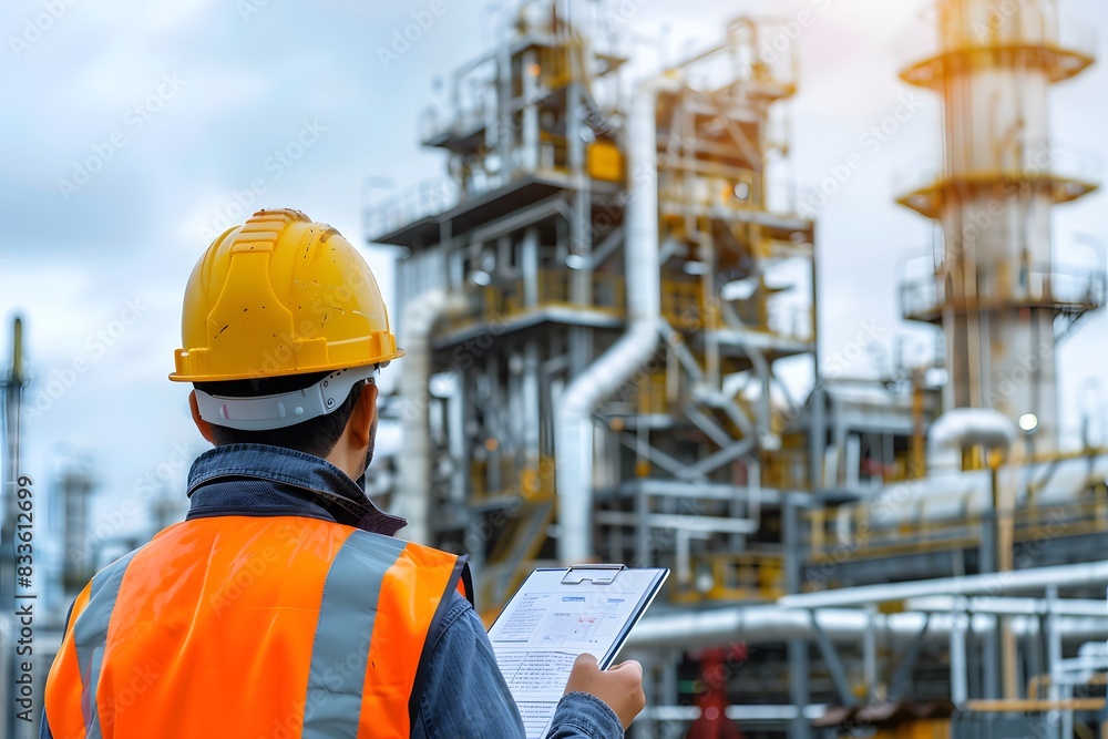 Illustration of Investing in training and education programs to upskill workers for new technologies and processes in industrial plants. Ai Generate. Illustration of Investing in training and education programs to upskill workers for new technologies and processes in industrial plants. Ai Generate.