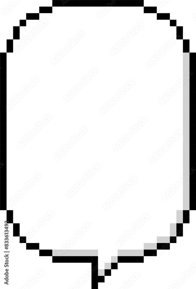 8bit retro game pixel speech bubble balloon icon sticker memo keyword planner text box banner, flat png transparent element design 8bit retro game pixel speech bubble balloon icon sticker memo keyword planner text box banner, flat png transparent element design