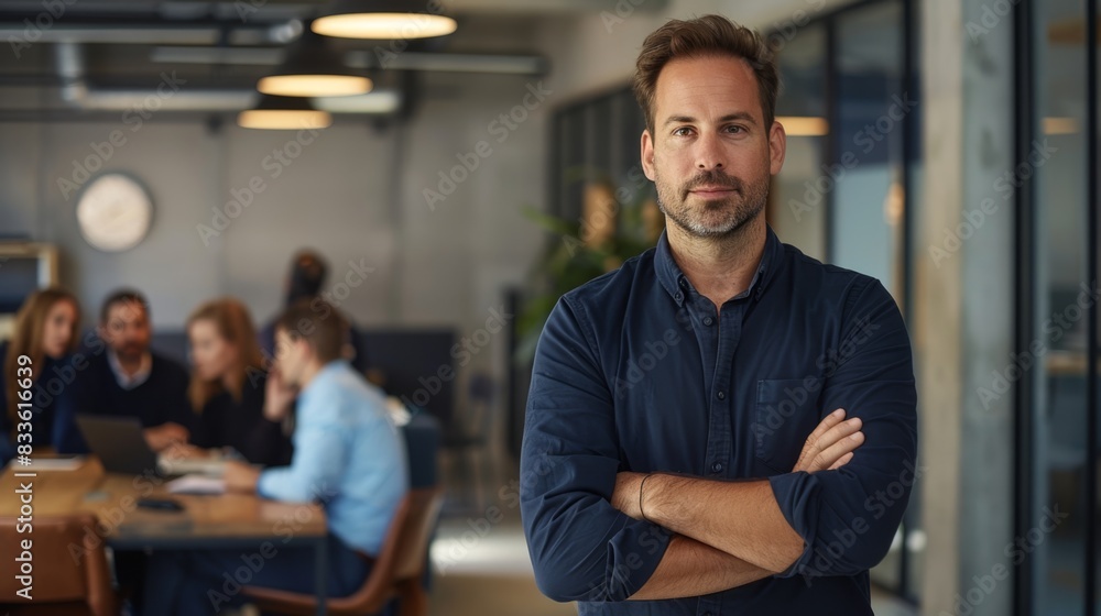 The confident office manager The confident office manager