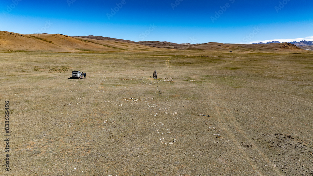 sacred shamanic historical places from the height of a drone flight in the southern regions of Altai in May sacred shamanic historical places from the height of a drone flight in the southern regions of Altai in May