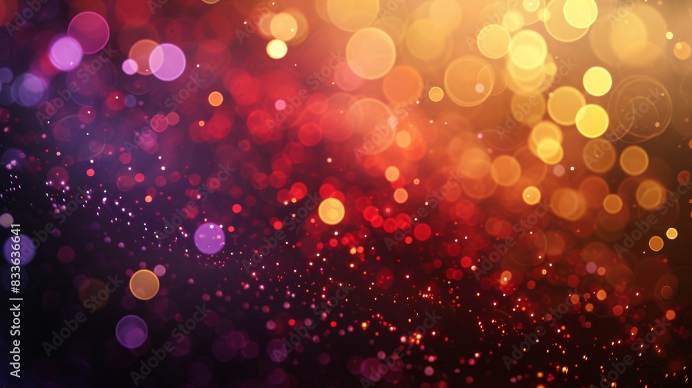 Background of abstract red, gold and purple glitter lights Background of abstract red, gold and purple glitter lights