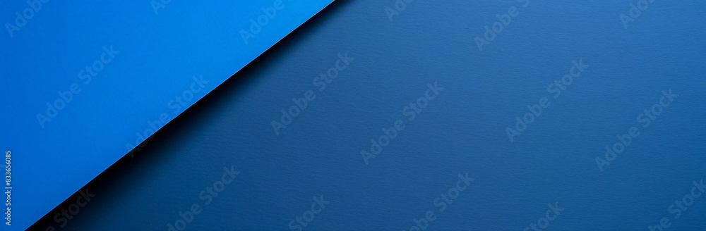 a blue background with an empty paper for copy space. a blue background with an empty paper for copy space.