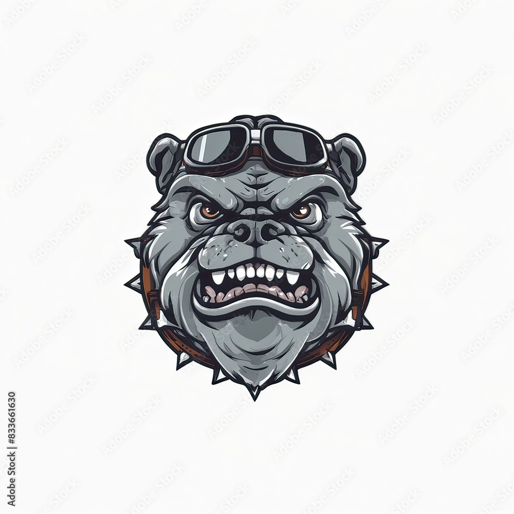 angry faces bulldog, created by ai generated angry faces bulldog, created by ai generated