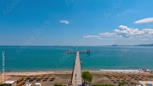 Wallpaper Mural Burgas Pier,the symbol of the city.Burgas is one of the most vibrant cities in Bulgaria, having a wide public beach and turquoise water. Torontodigital.ca