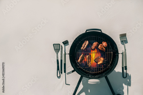 Fototapeta Naklejka Na Ścianę i Meble -  Barbeque grill in the park