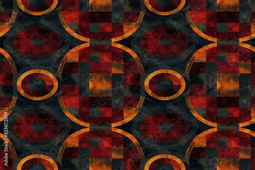 Casino carpet. Seamless casino carpet pattern. Hotel carpet. Motel carpet. Seamless rug texture. Seamless carpet pattern design. Geometric seamless casino floor texture. Casino floor.