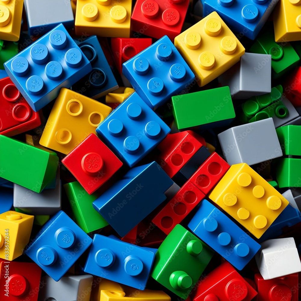 Colorful Creativity: A Collection of Building Blocks Photography Colorful Creativity: A Collection of Building Blocks Photography