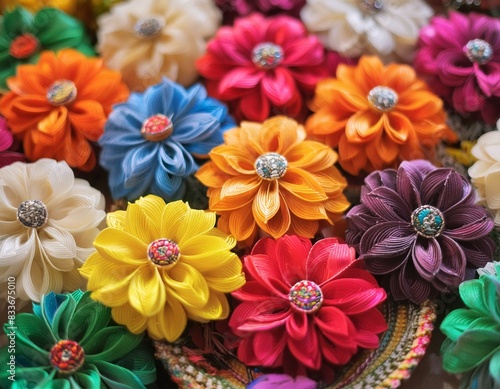 colorful flowers background