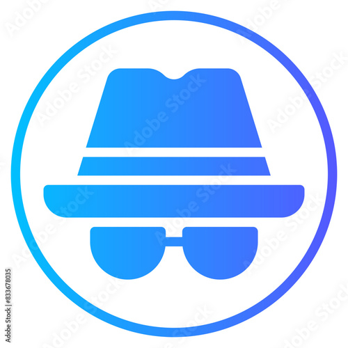 spy gradient icon