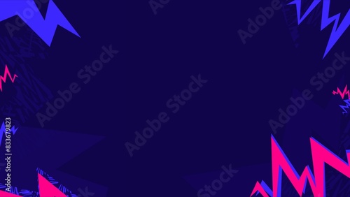 ICC Mens T20 Cricket World Cup 2024 in America theme elements on blue Background Social Media Post, Vector Illustration
