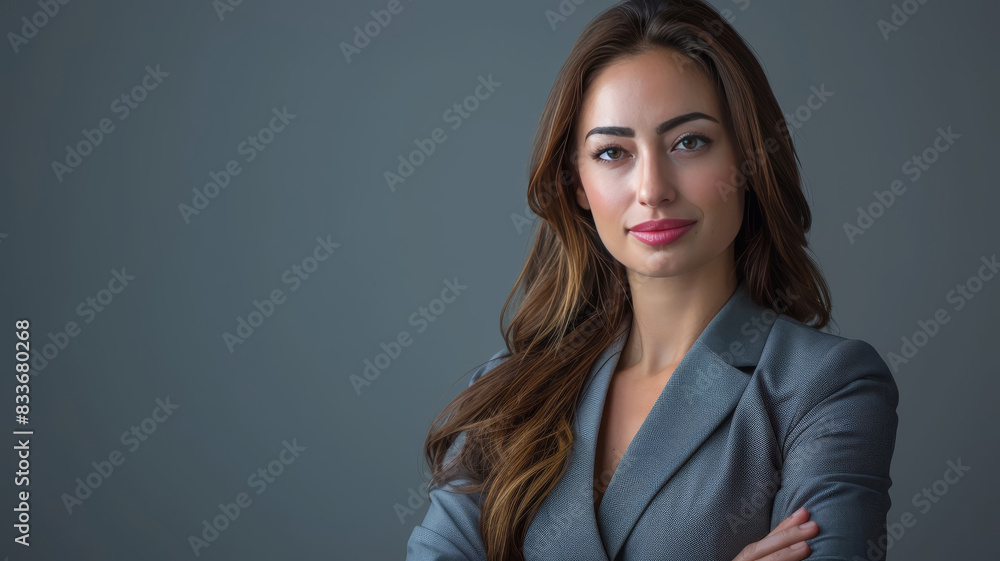 Professional Woman Posing in Suit Professional Woman Posing in Suit