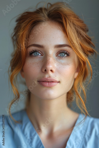 A beautiful woman nurse
