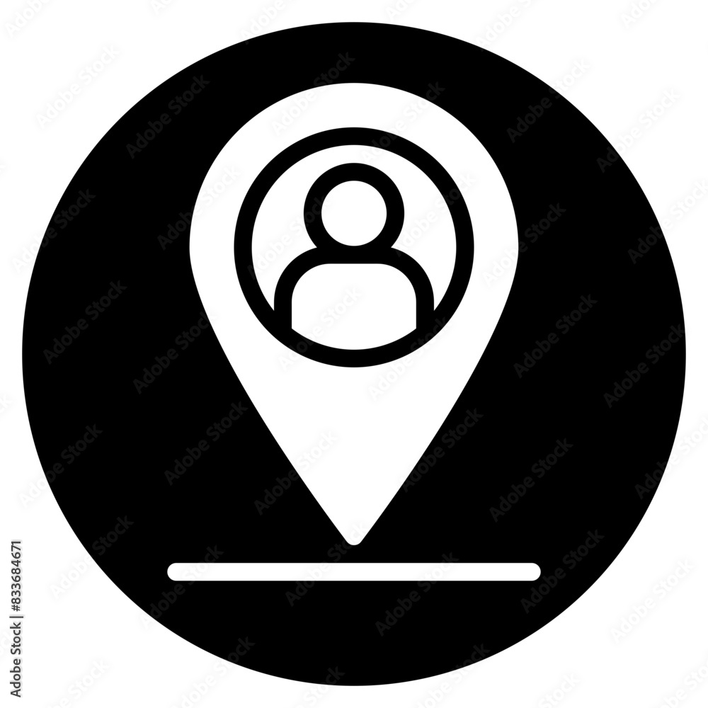 location glyph icon
