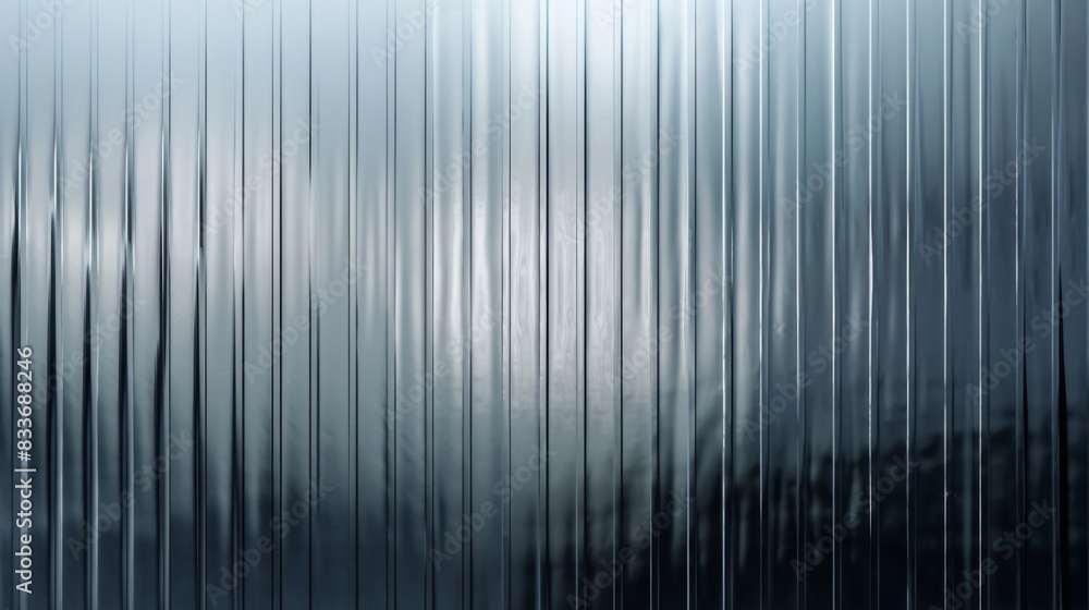 Polycarbonate iridescent silver holographic chrome foil vaporwave background texture pattern. Trendy pearlescent pastel rainbow prism effect. Corrugated ribbed privacy glass refraction 3D rendering. Polycarbonate iridescent silver holographic chrome foil vaporwave background texture pattern. Trendy pearlescent pastel rainbow prism effect. Corrugated ribbed privacy glass refraction 3D rendering.