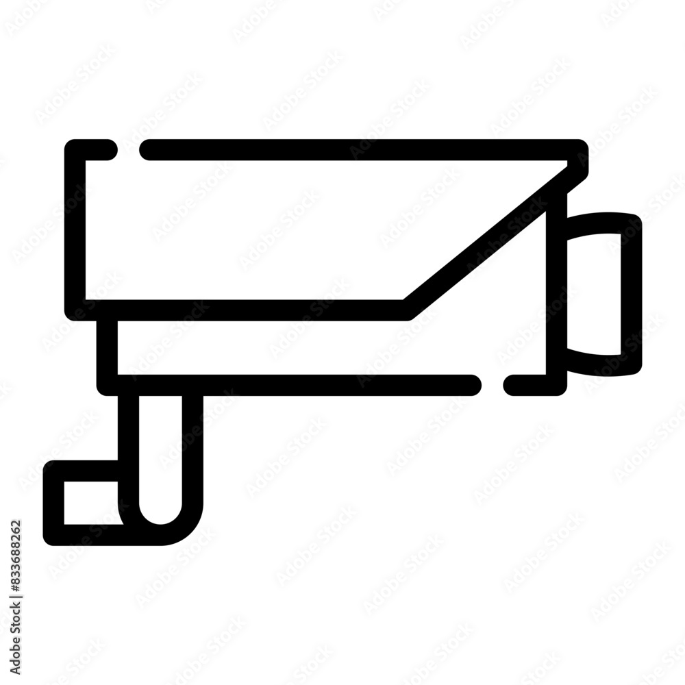 cctv line icon cctv line icon