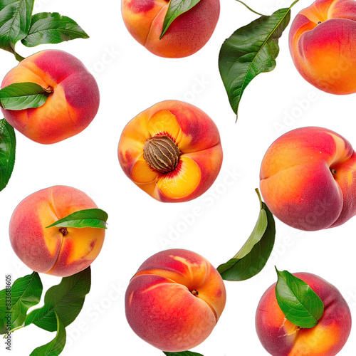 collection of peaches