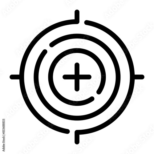 target line icon