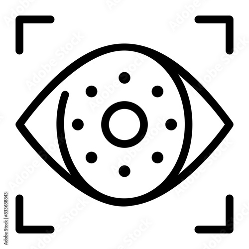 watcher line icon