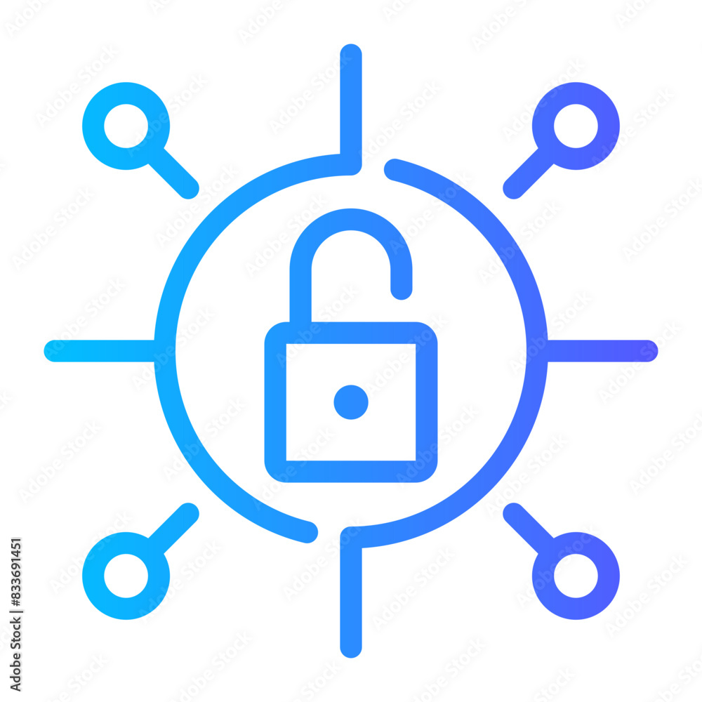 open network gradient icon open network gradient icon