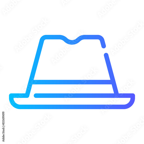 fedora gradient icon