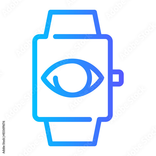 smartwatch gradient icon