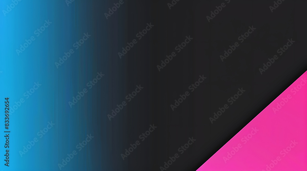 Fototapeta premium Modern flat design - Professional Abstract Gradient Background - with Black, Blue and Pink