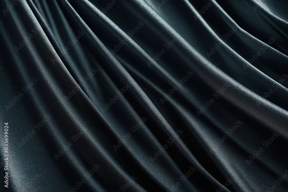 Fototapeta premium black satin background