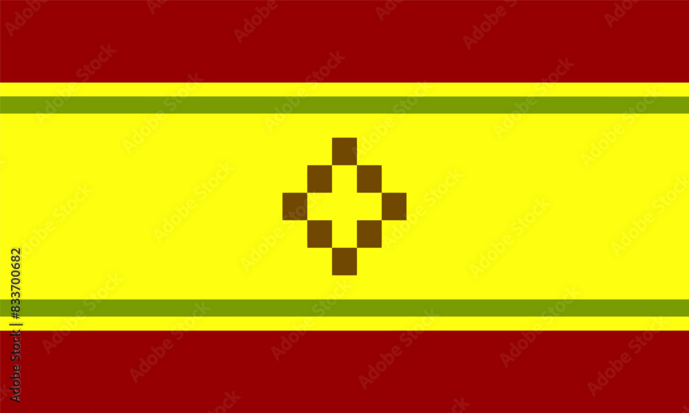 Obraz premium Flag of San Fernando del Valle de Catamarca