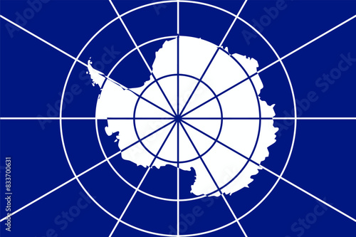 Flag of the Antarctic Treaty