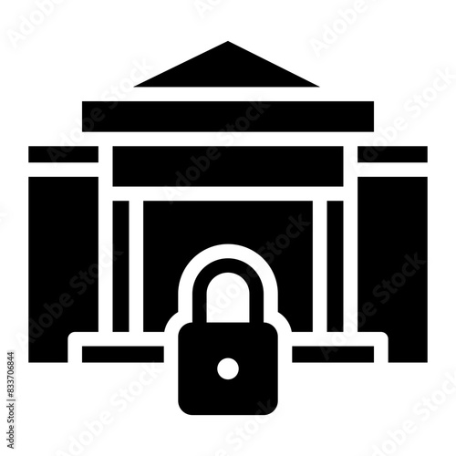 closure glyph icon