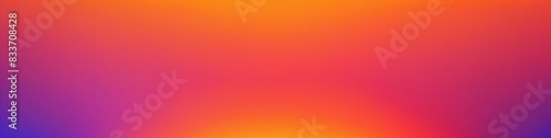 Orange red purple blurred gradient background. Retro neon summer concept. Sunset, sunrise colors. Abstract conceptual design for flyer, poster, music and card

