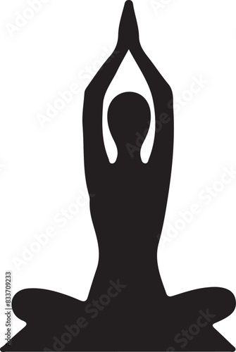 yoga or exercise silhouettes vector collection,silhouette of a woman doing yoga,Health silhouettes collection yoga icon design